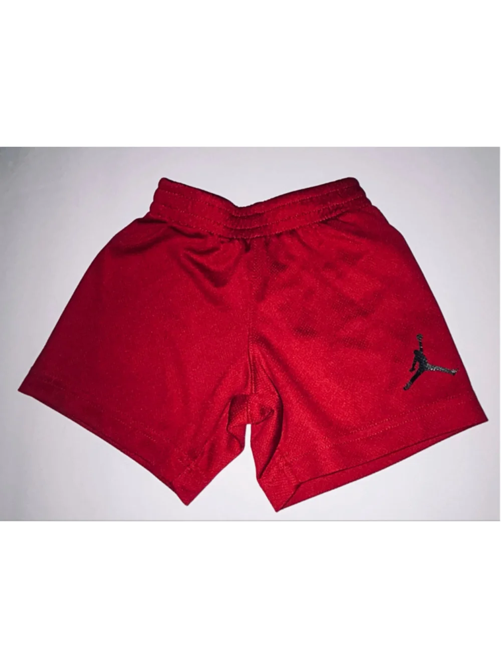 Boys Jordan Matching Set 2T Red and White Elephant Print Tank and Shorts